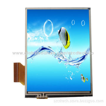 3.5-inch TFT LCD Module with 480 x 800 Pixels Resolution, LED Backlight and RGB Interface